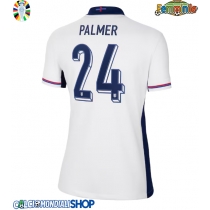 Maglie da calcio Inghilterra Cole Palmer #24 Prima Maglia Femminile Europei 2024 Manica Corta